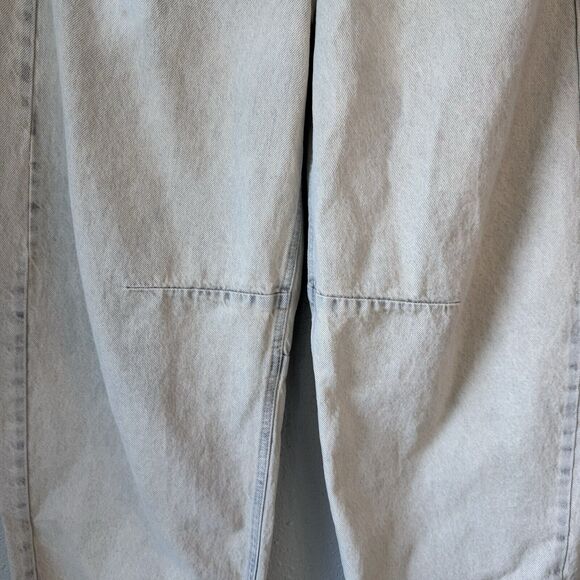 BDG Urban Outfitters Acid Wash Logan Buckle Barrel Baggy Jeans Womens W30 - Picture 4 of 13